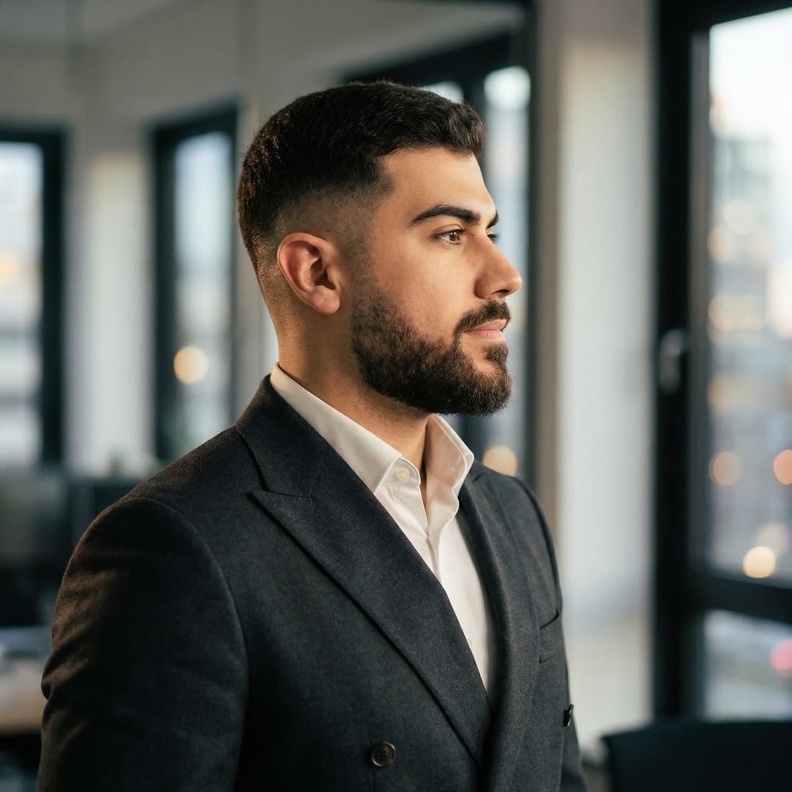 Porträt von Burak Baris, Geschäftsführer von BBR Management in Hannover